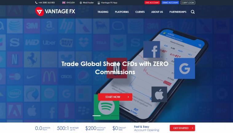 Vantage FX (ECN forex broker)