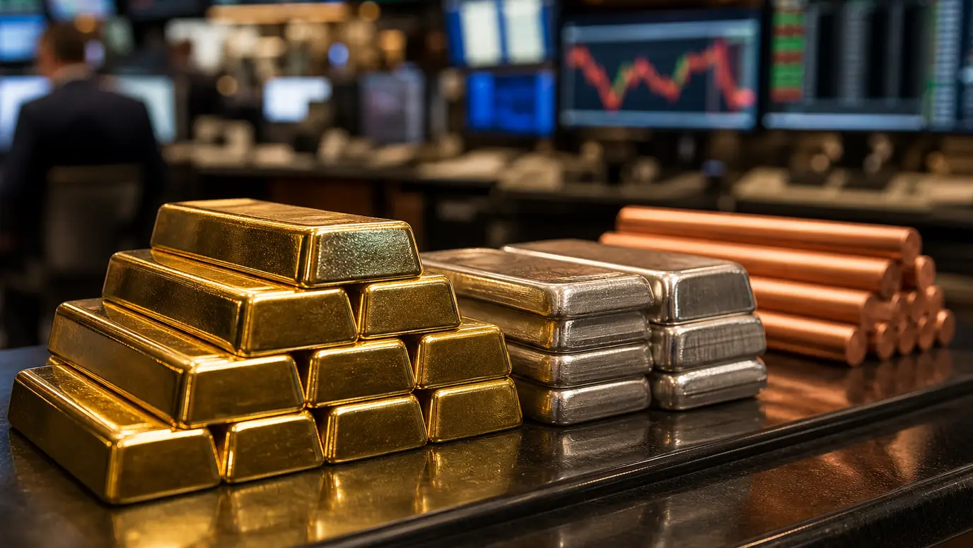 Gold Tests Two-Month Low as PCE Countdown Keeps Metals on Defensive