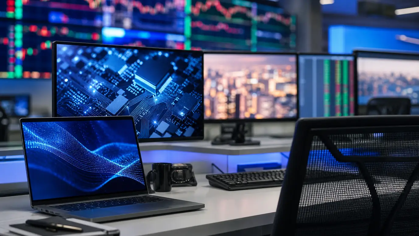 Nvidia AI PC Push Lifts Hardware Stocks as Intel Feels New Pressure