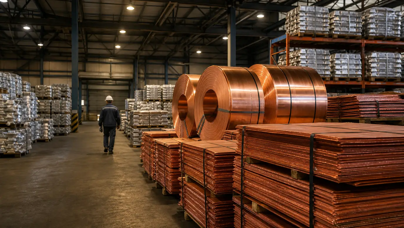 Copper Tariff Premium Leads Metals Market as Gold Waits for Jobs Data