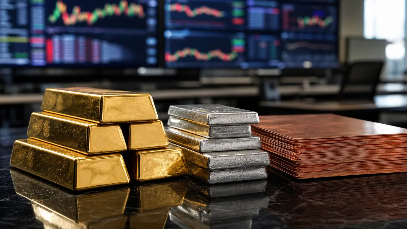 Gold Leads Metals Lower as Hot Payrolls Revive Rate-Risk Trade