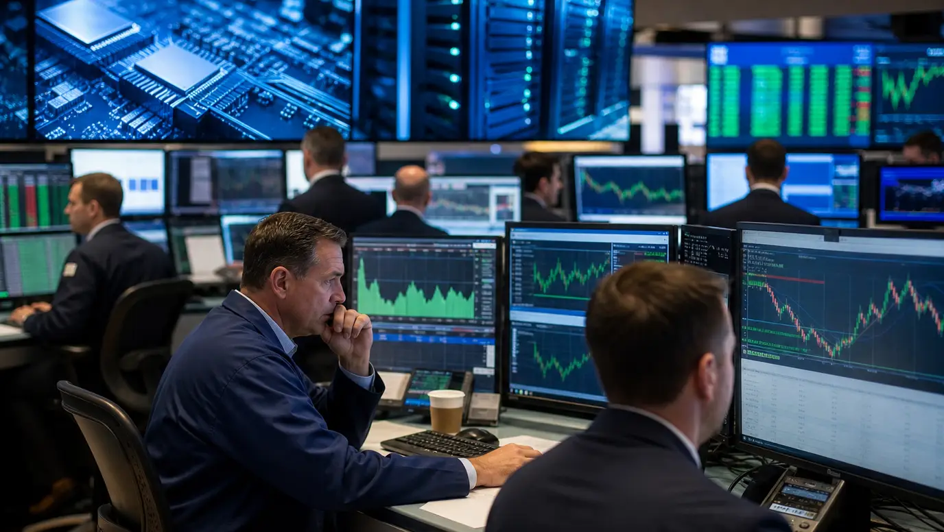 Nasdaq Regains Leadership as Chip Stocks Cushion Fed Rate Jitters