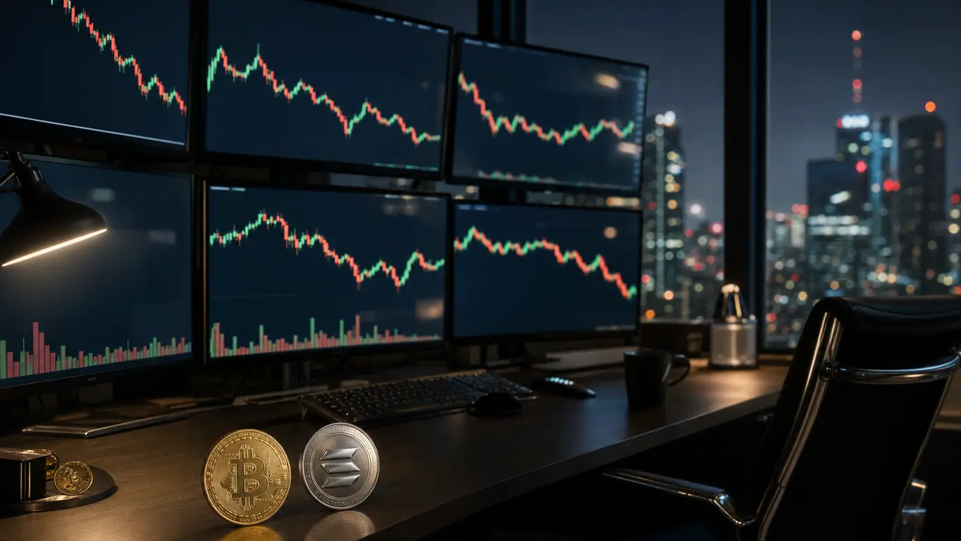 Solana Rebound Splits Crypto Market as Bitcoin Struggles at $60,000