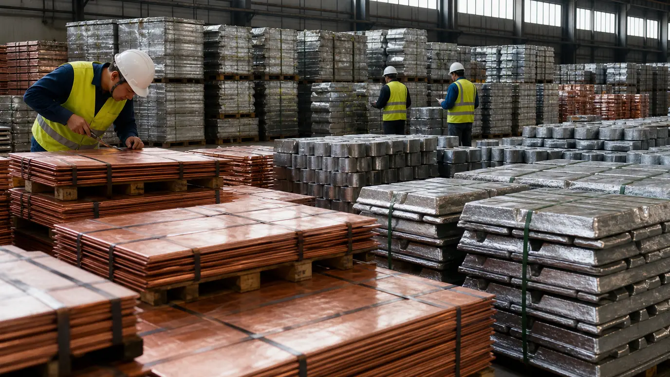 Base Metals Reverse Early Rally as Copper, Nickel and Zinc Drag Metals Market Lower