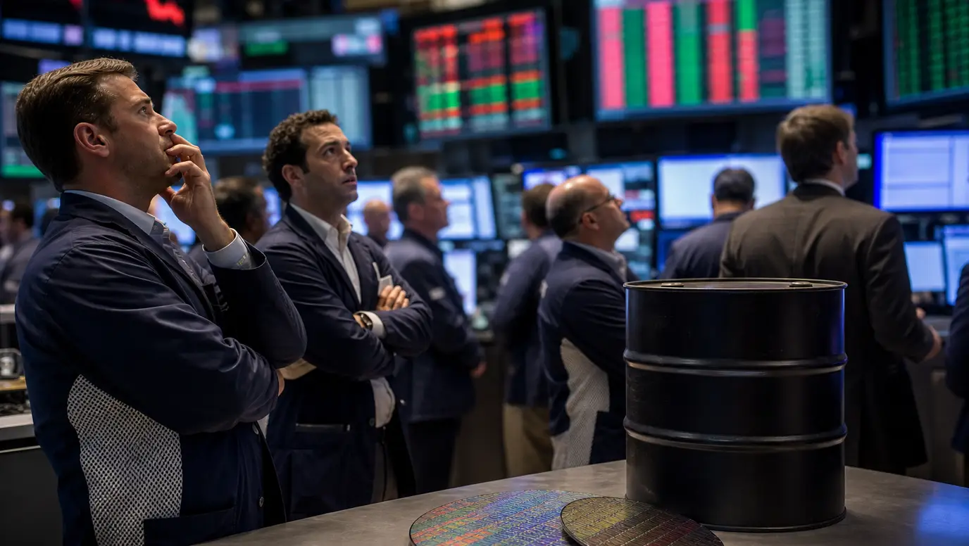 AI Stocks Keep Wall Street on Defense as Oil Relief Meets Quarter-End Positioning