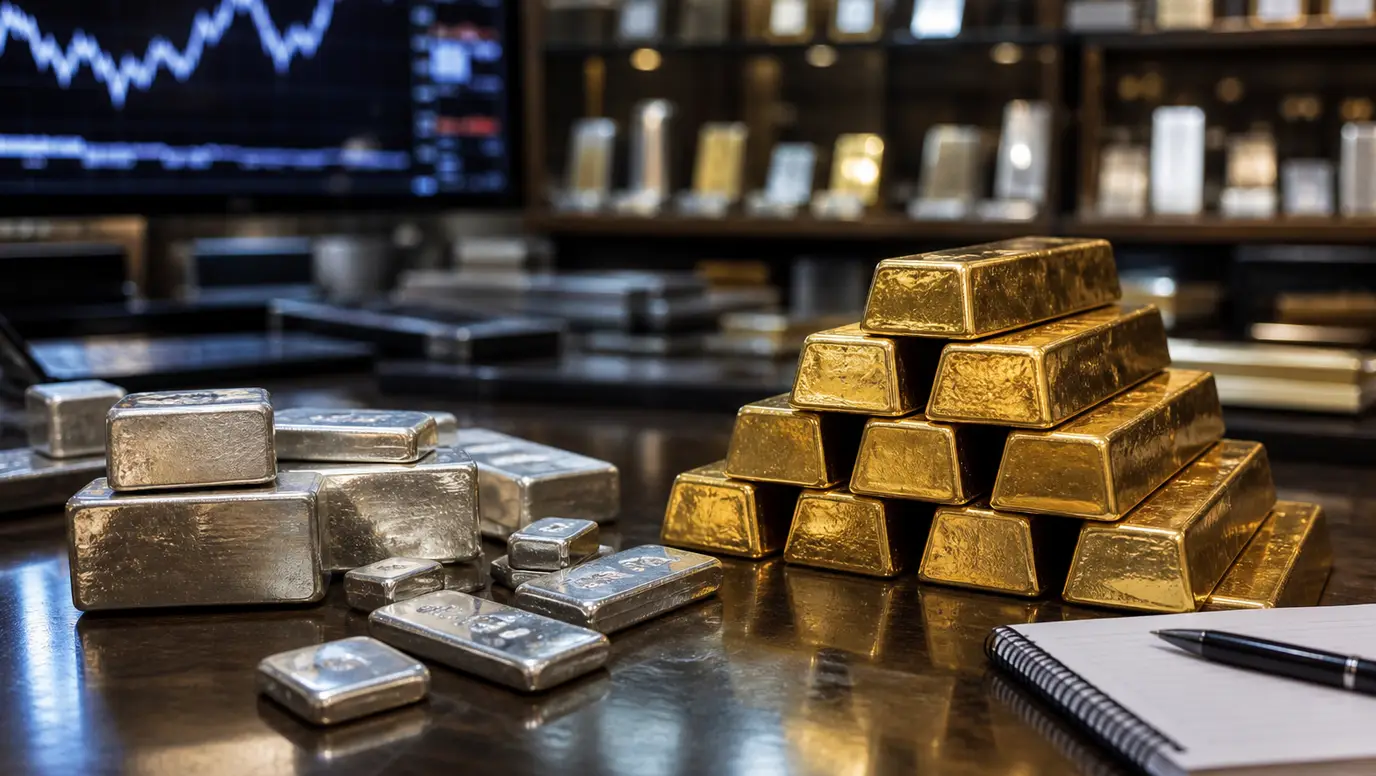 Gold Holds Above $4,000 as Silver Slide Puts Metals Market on Federal Reserve Watch