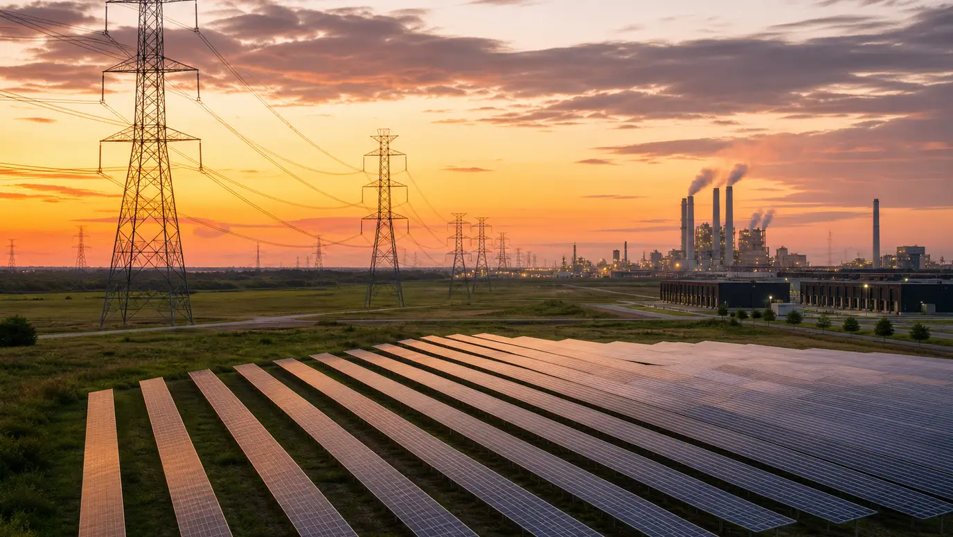 Texas Power Demand Reset Cools Energy Market as Natural Gas and Solar Lead Supply Growth