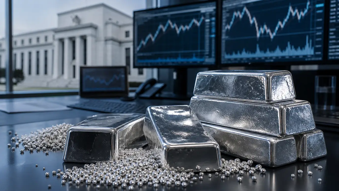 Silver Pullback Keeps Metals Market Focus on Federal Reserve Minutes