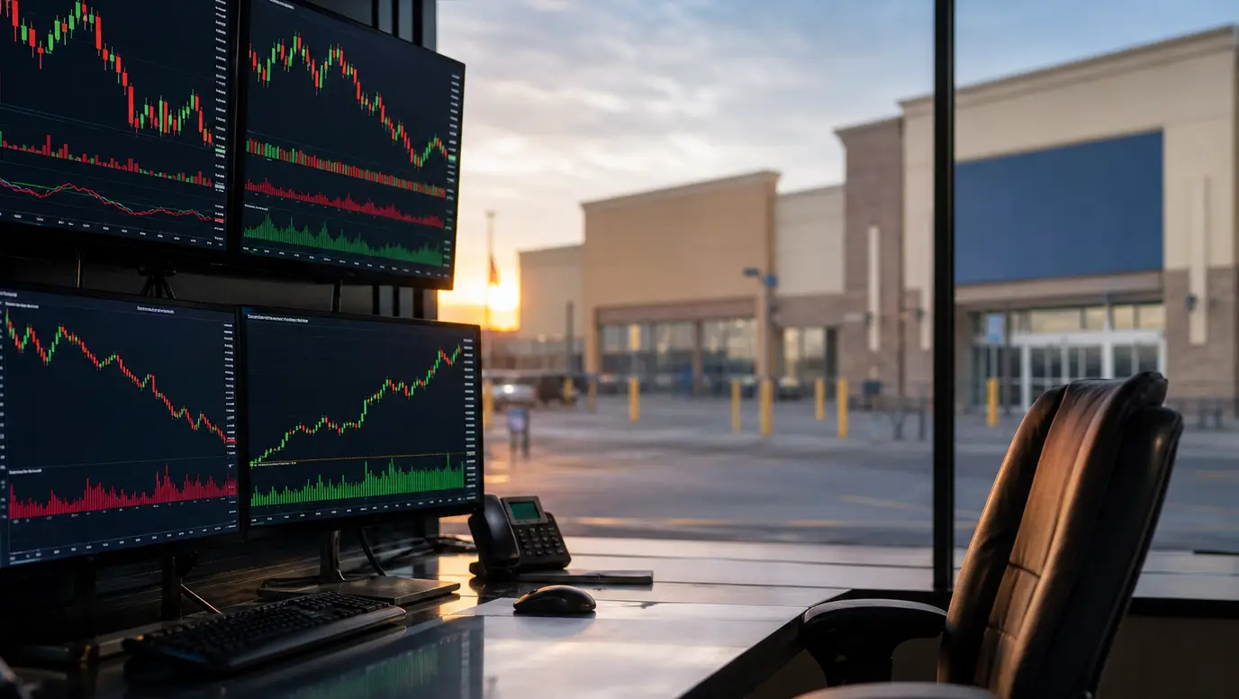 Stocks Watch Walmart Selloff as Slower US Sales Offset Raised Earnings Outlook