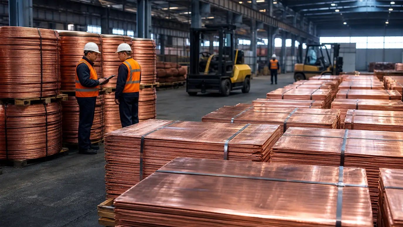 Copper Backwardation Puts Metals Market on Tariff Watch as Warehouse Stocks Fall