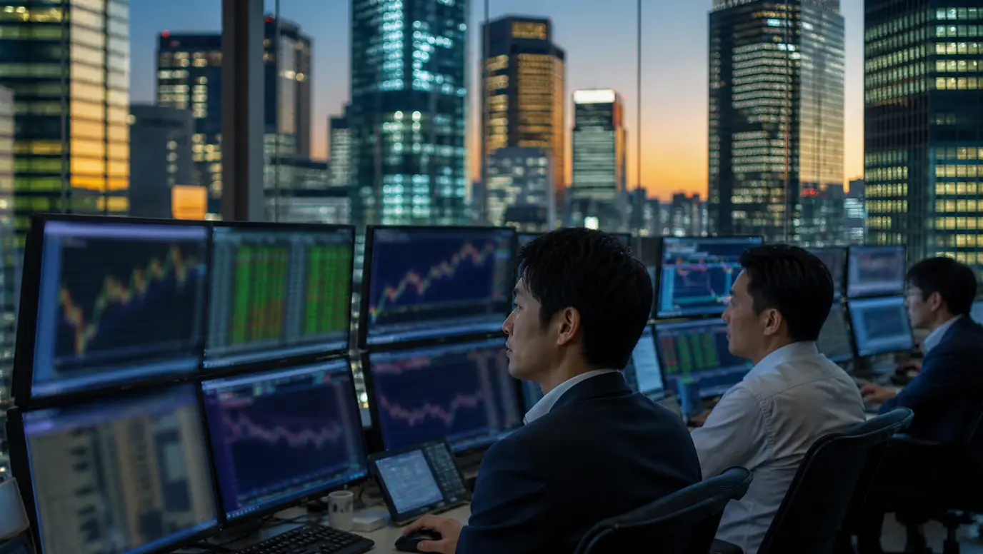 Nikkei 225 Index Slide Puts AI Stocks and Semiconductors on Yield Watch