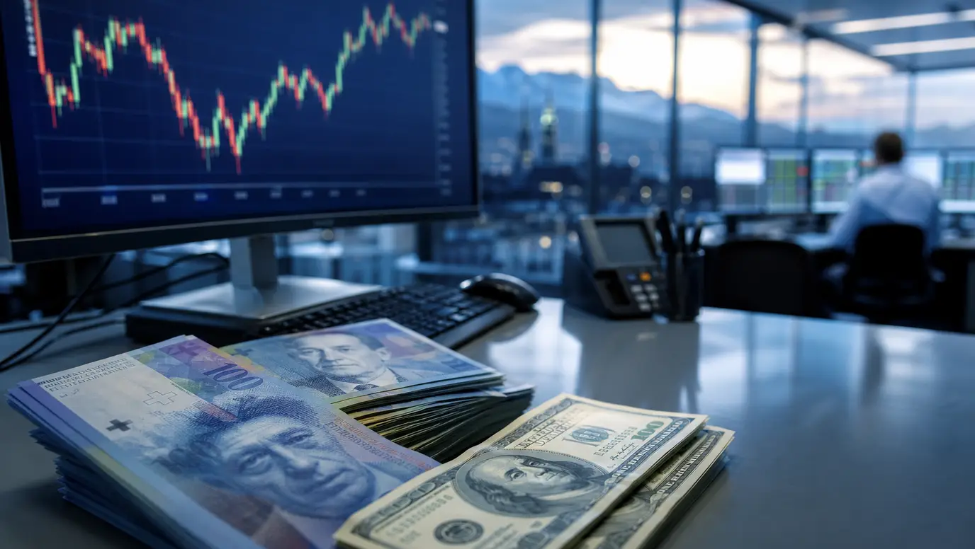 Swiss Franc Weakens as Forex Market Backs Dollar on Federal Reserve Rate Risk