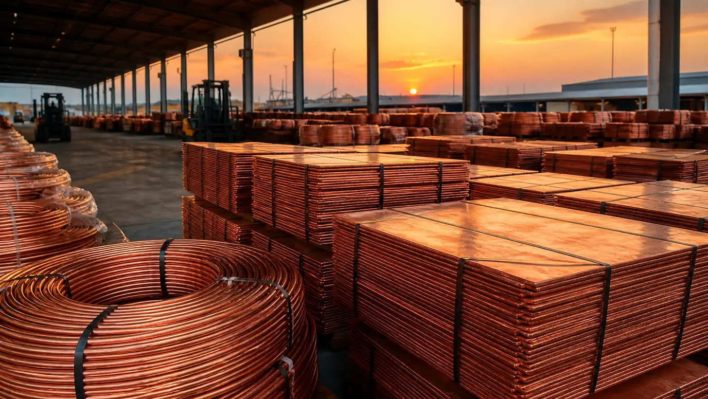 Copper Hits Record High as Tariff Risk Tightens Metals Market Supply
