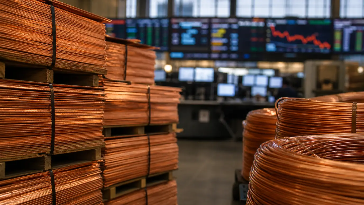 Copper Futures Pullback Puts Metals Market on Tariff Doubt Watch
