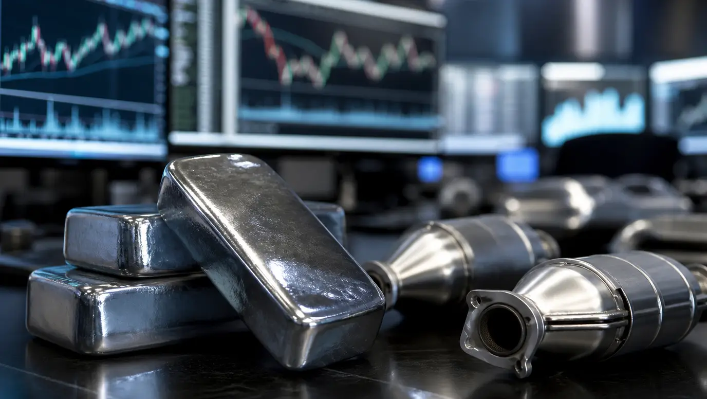 Palladium Futures Rebound Puts Metals Market on Autocatalyst Supply Watch
