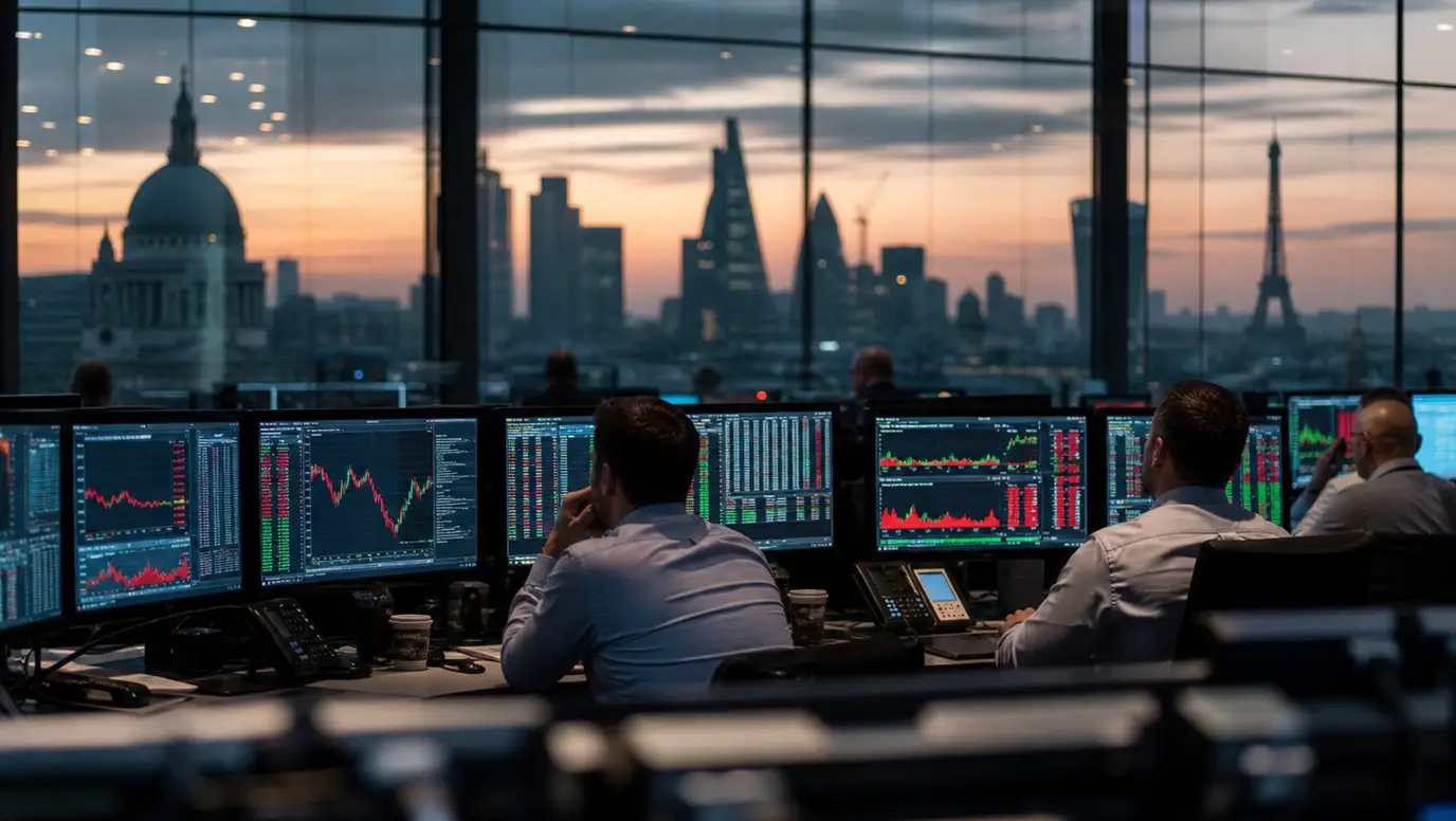 FTSE 100 and CAC 40 Slide as Yield Shock Tests Global Index Market