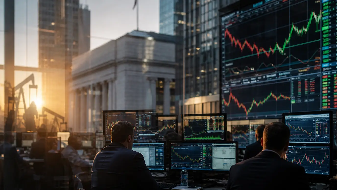 S&P 500 Index Wavers as Wall Street Weighs Oil Shock Before Federal Reserve Inflation Test
