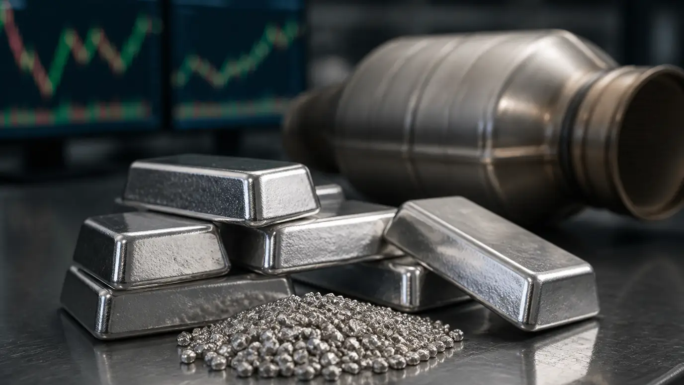 Platinum and Palladium Metals Market Rallies as Federal Reserve Pause Bets Return