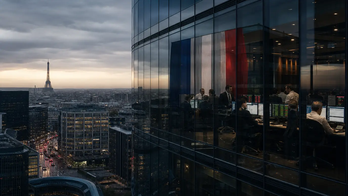 CAC 40 Drops as France Unrest Puts Europe Index Rebound on Hold