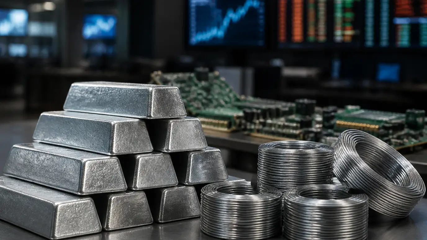 Tin Metals Market Holds Above $50,000 as Inventory Draws Offset Dollar Risk