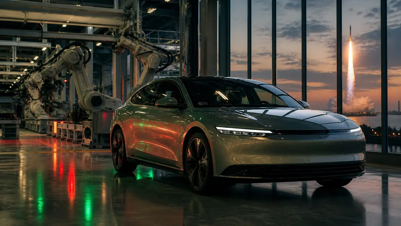Tesla Stock Falls as Profit Drop and SpaceX Merger Questions Eclipse Robotaxi Progress
