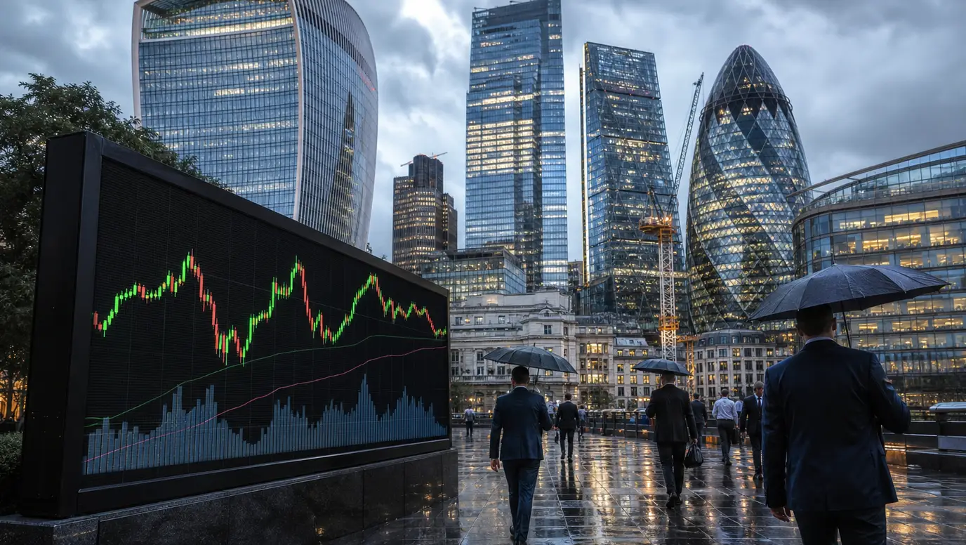 FTSE 100 Faces Weekly Loss as Bank of England Rate Risk Hits London Index