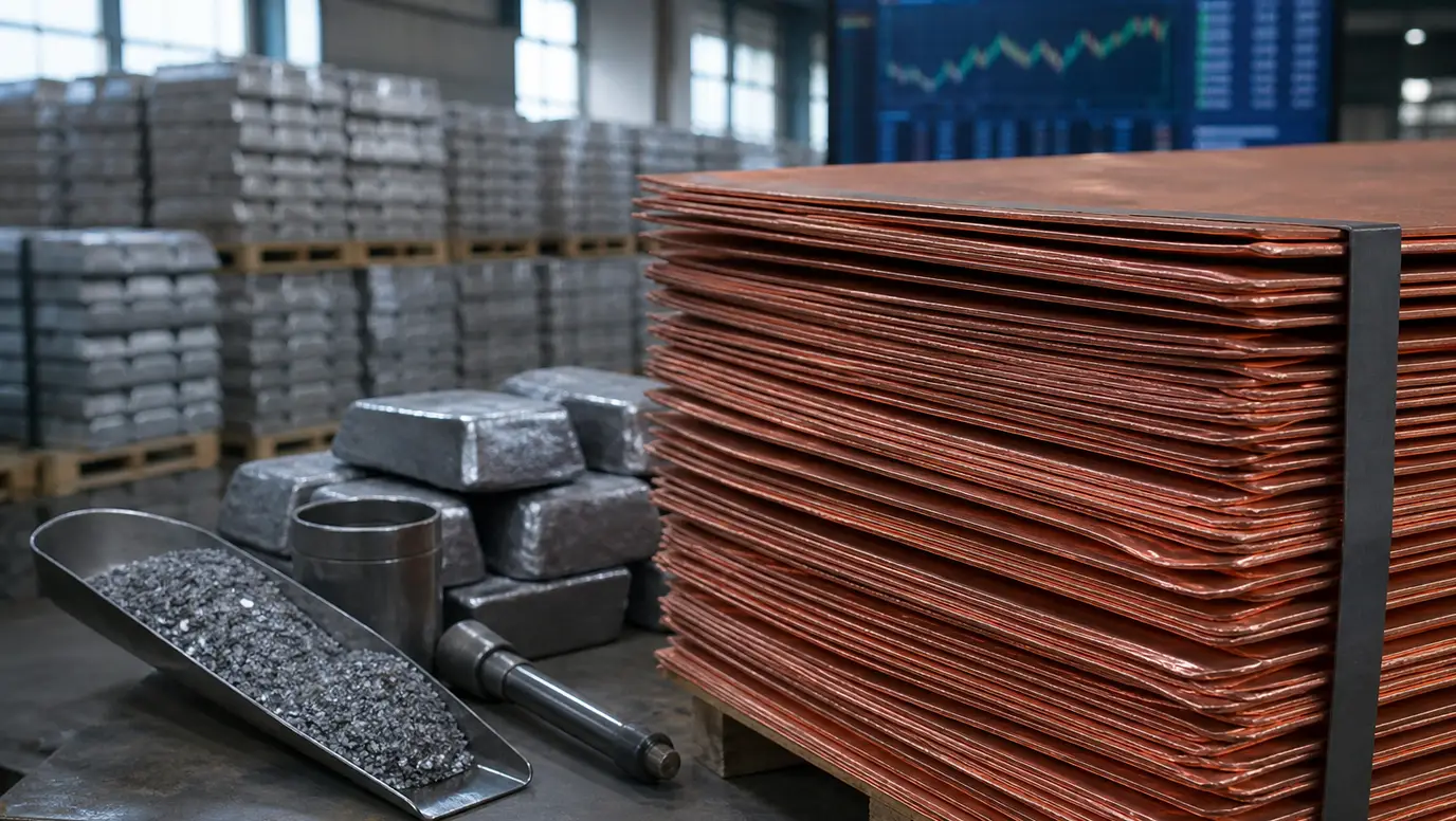 Copper Metals Market Rebounds as Nickel Slips on Indonesia Cut Watch