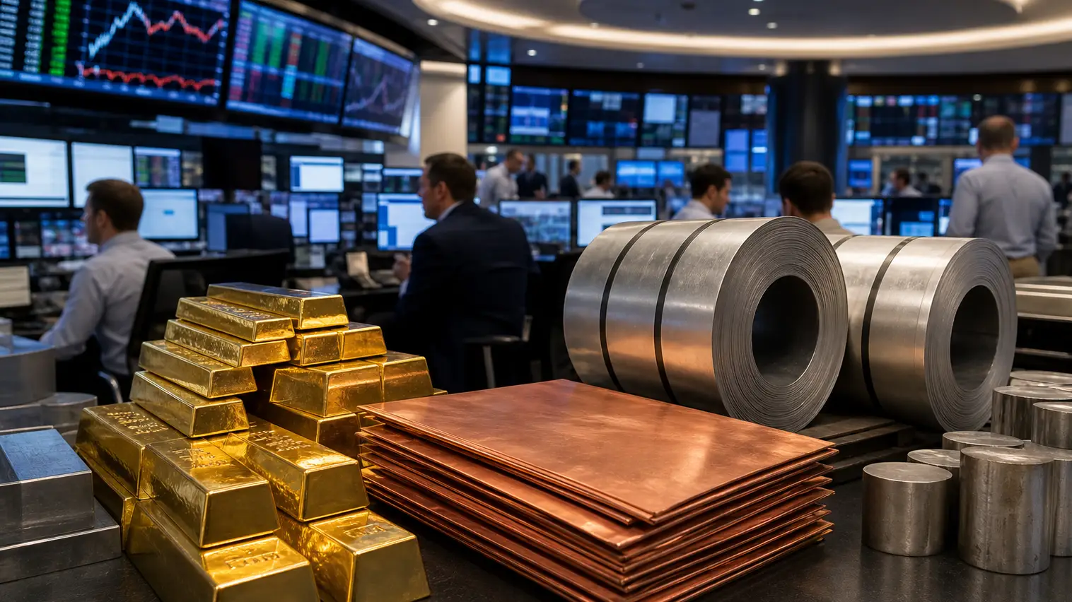 Gold Loses Haven Bid as Copper Tariff Premium Splits Metals Market