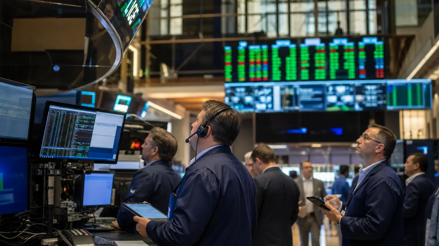 Nasdaq Leads Index Rebound as S&P 500 and Dow Track Fed Week Relief Bid