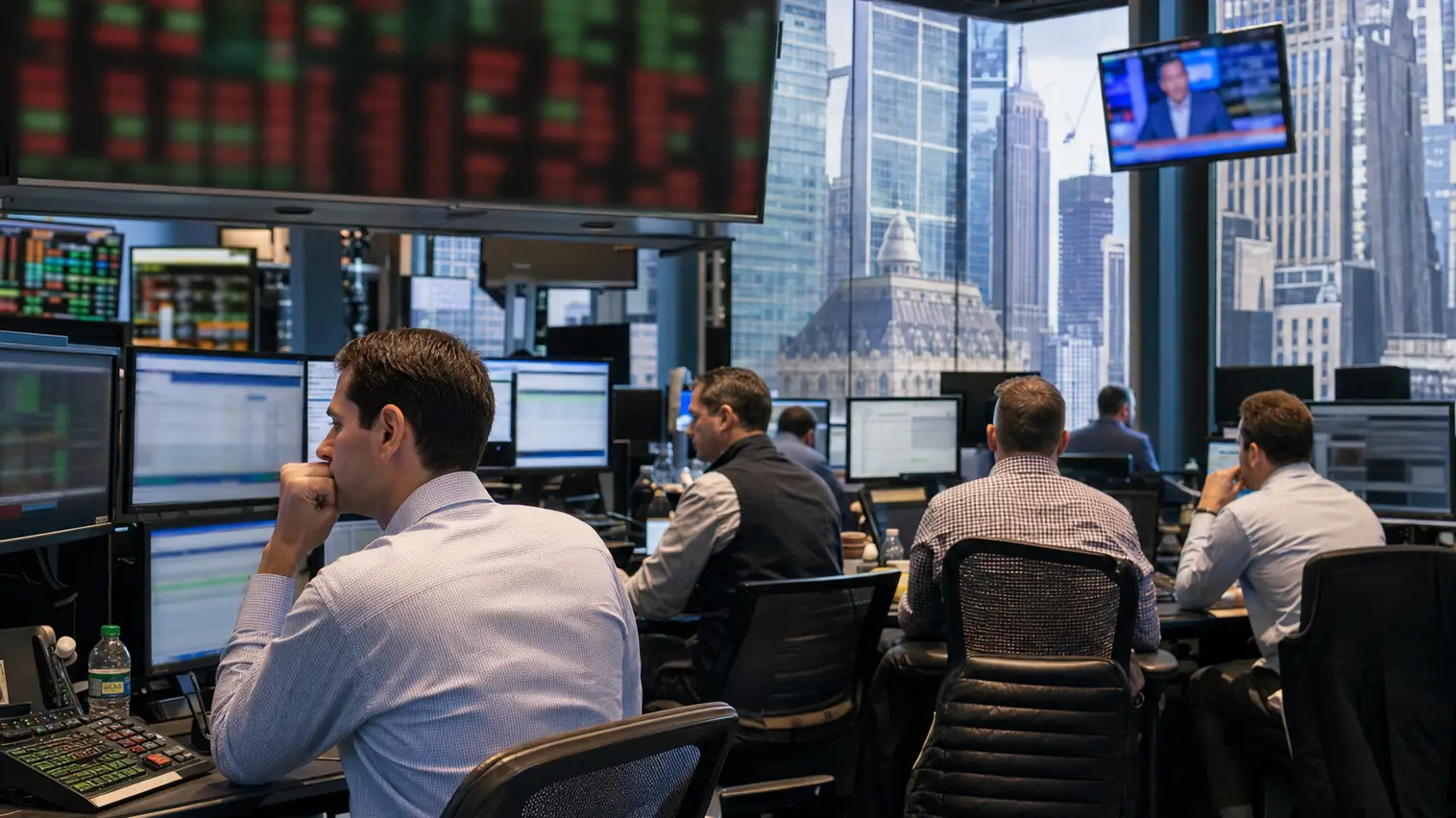 S&P 500 and Nasdaq Edge Higher as Dow Holds Record Ground Before Fed Decision