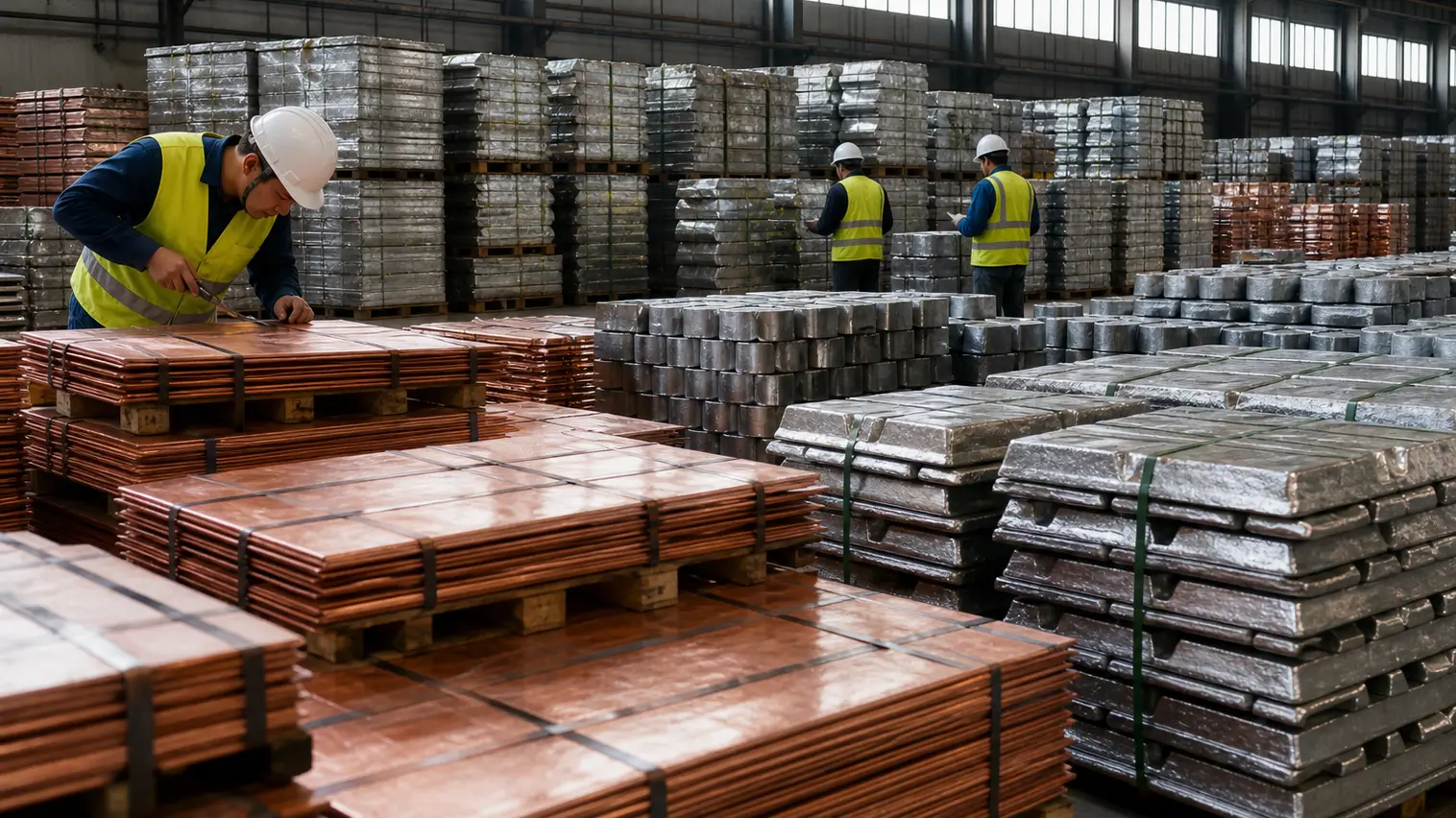 Base Metals Reverse Early Rally as Copper, Nickel and Zinc Drag Metals Market Lower