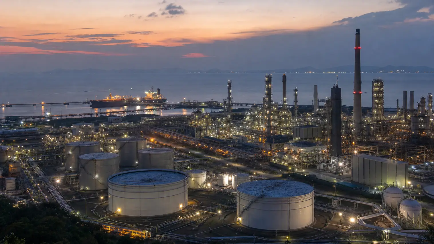 Refinery Strain Keeps Energy Market on Edge as Oil Selloff Meets Fuel Stock Tightness