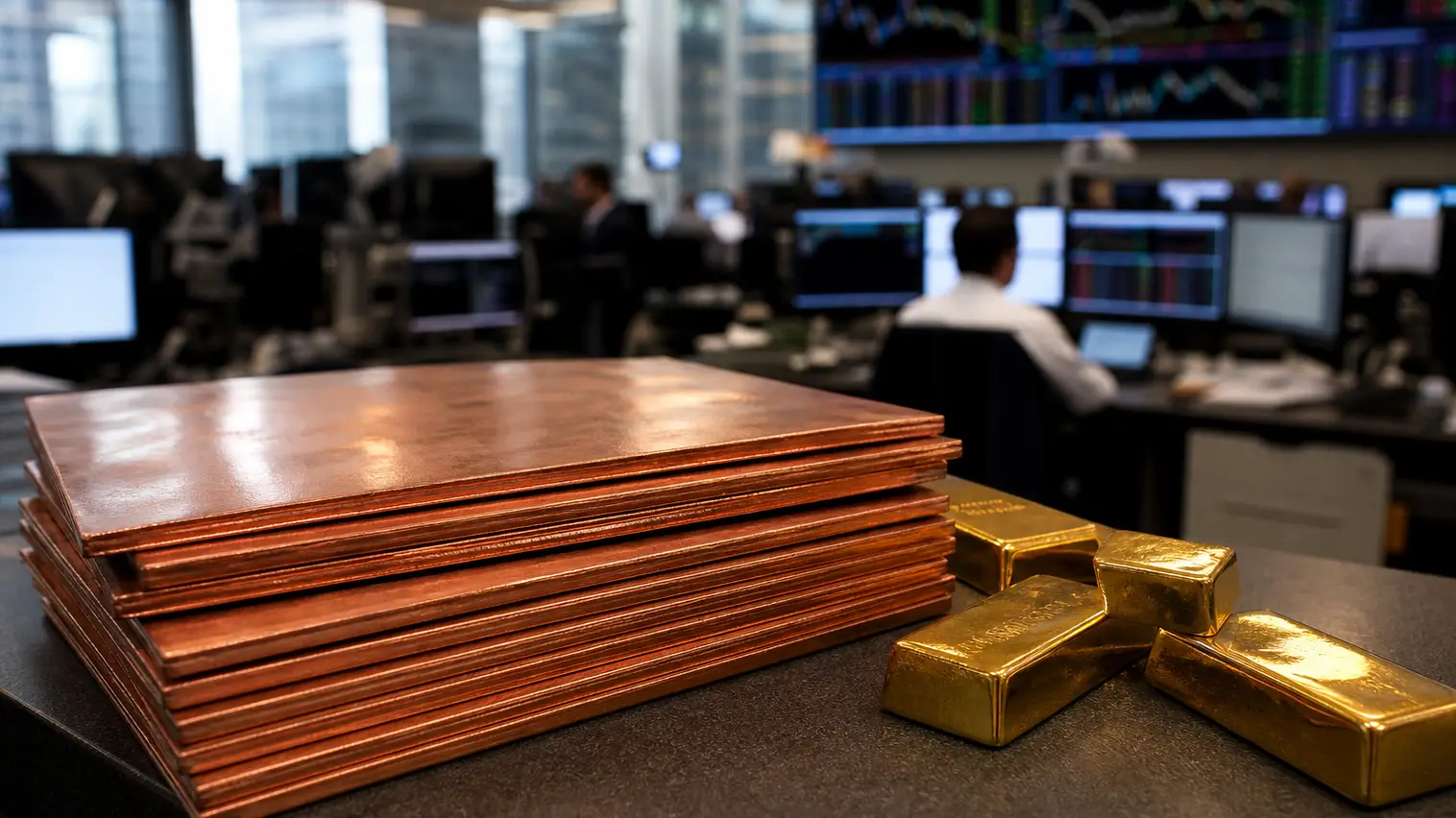 Copper Tariff Deadline Overtakes Gold Rebound as Metals Market Enters Quarter-End