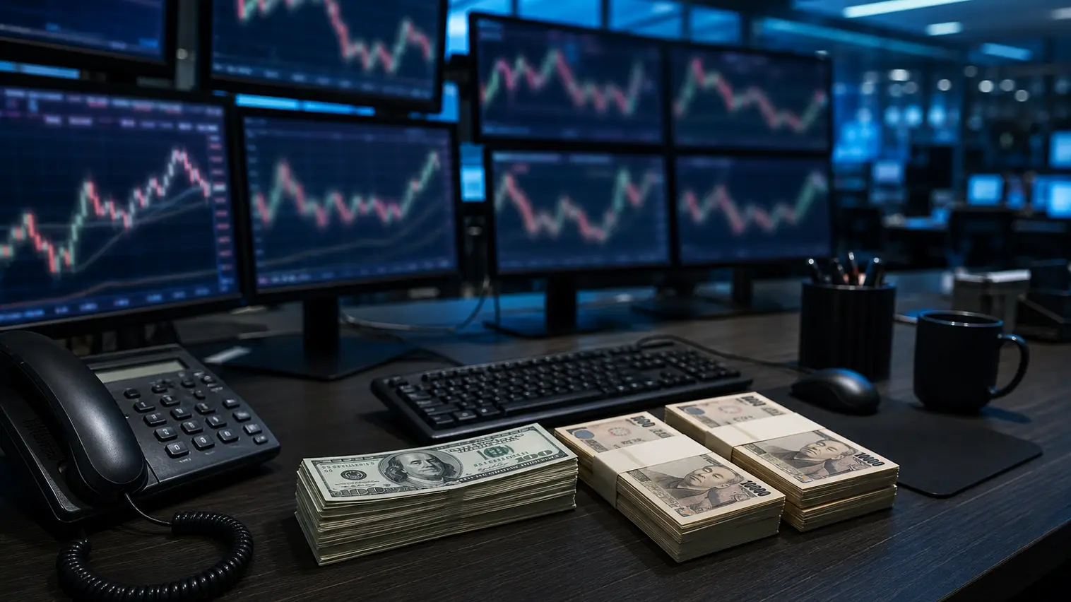 Yen Slides to 1986 Low as Dollar Rate Premium Drives Forex Market