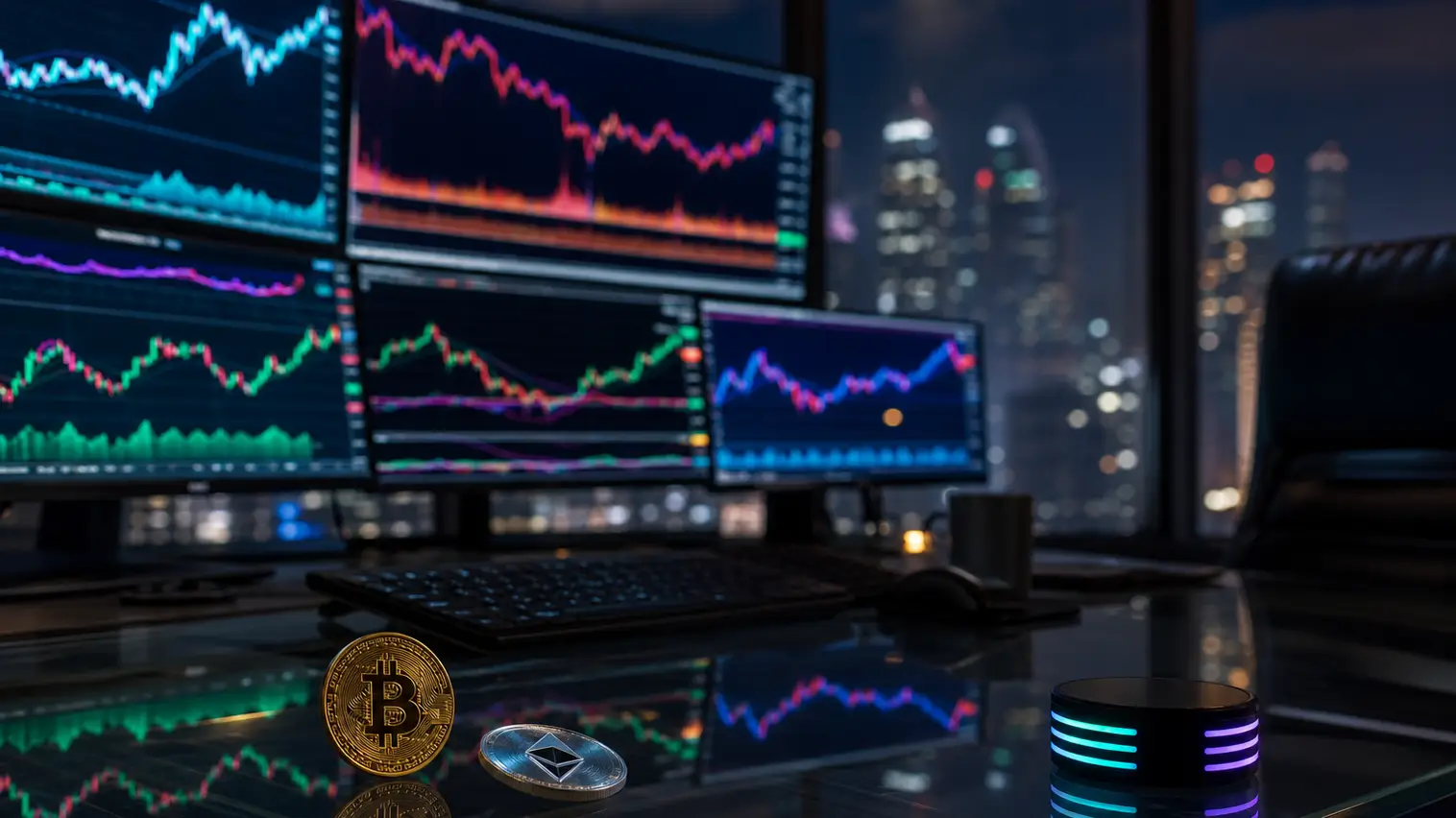 Ethereum and Solana Lead Crypto Market Squeeze as Bitcoin Tests $62,000