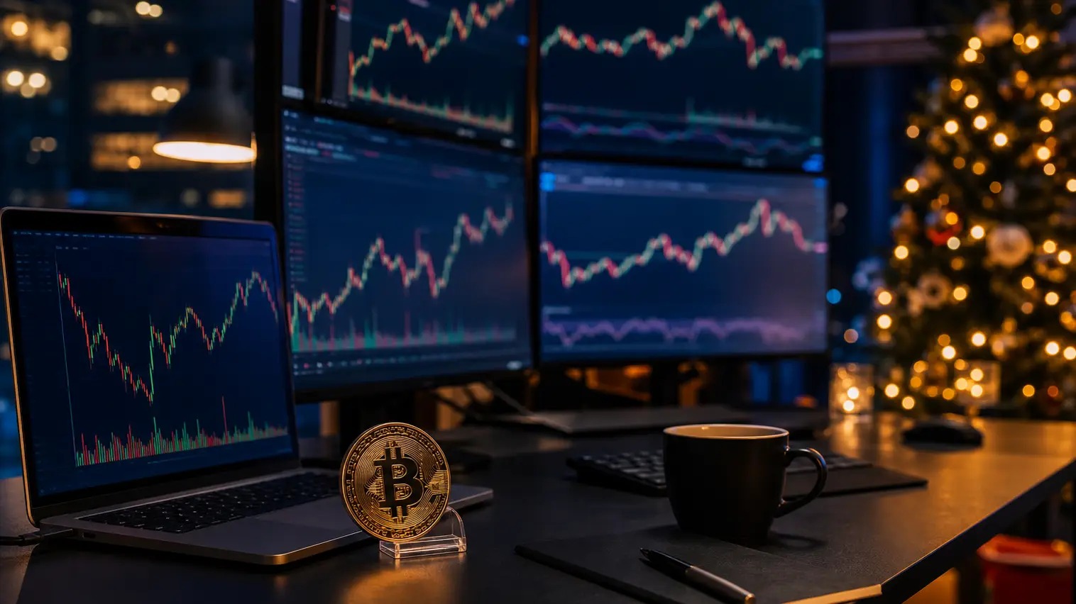 Bitcoin Nears $63,000 as ETF Buyers Return to a Thin Holiday Crypto Market
