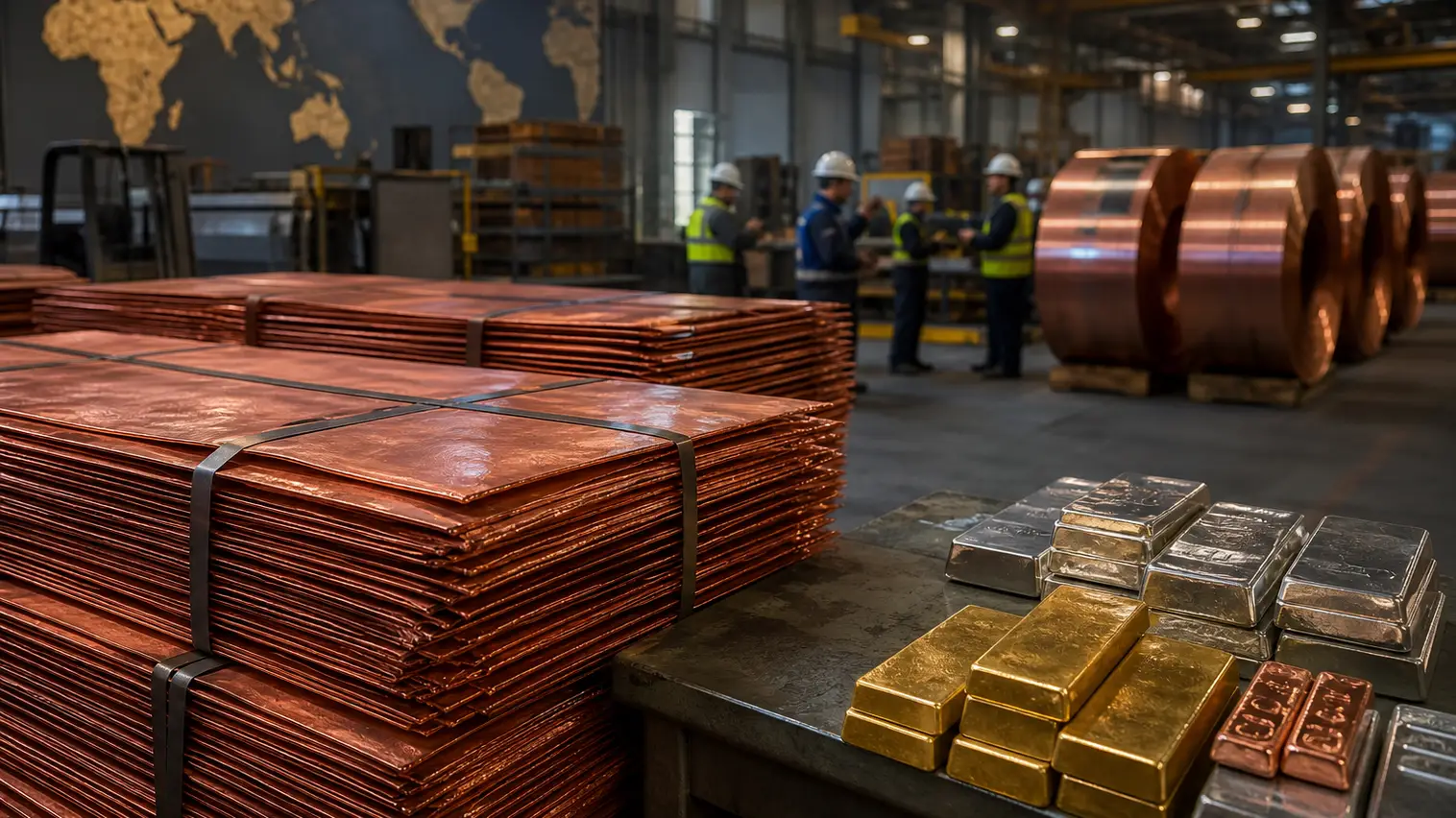 Copper Premium Takes Center Stage as Metals Market Weighs Tariff Risk and Fed Headwinds