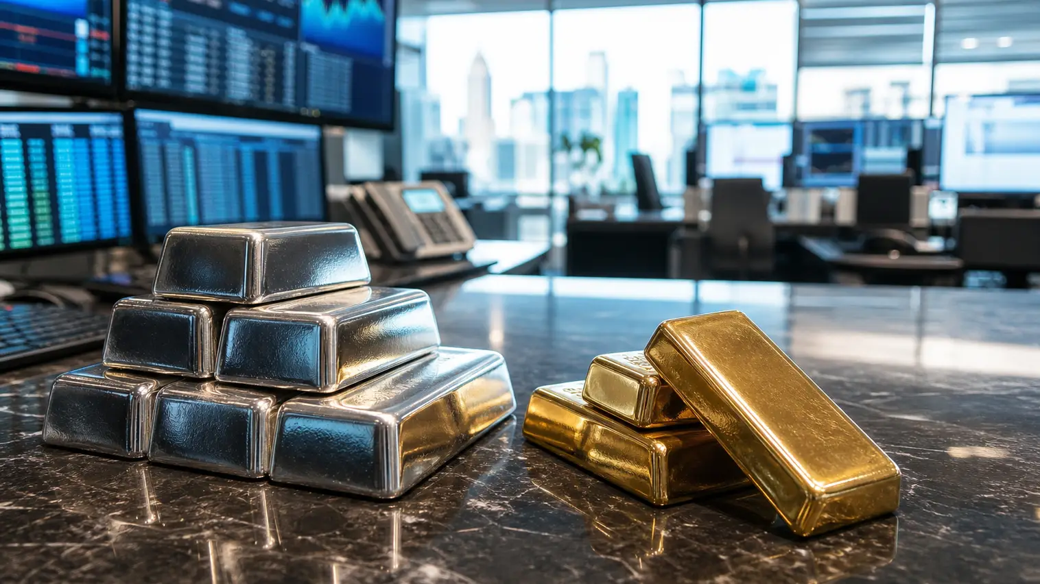 Silver Slides as Yield Shock Overpowers Haven Demand in Metals Market