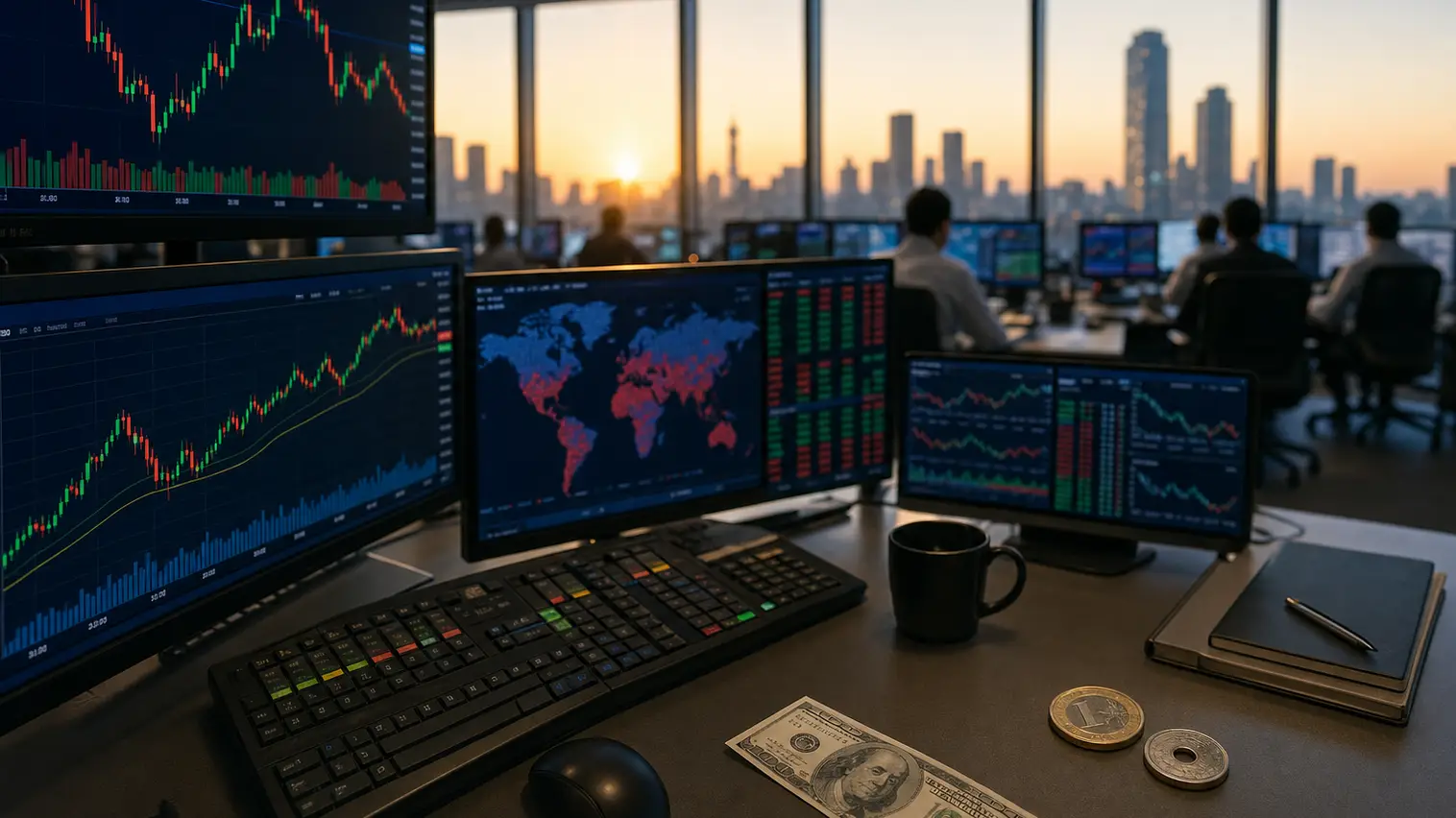 Forex Market Faces Euro and Japanese Yen Test as US Dollar Meets Federal Reserve and ECB Week
