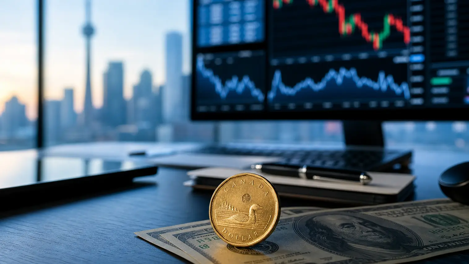 Canadian Dollar Slips Against US Dollar as Oil Slide and Federal Reserve Week Hit Forex Market