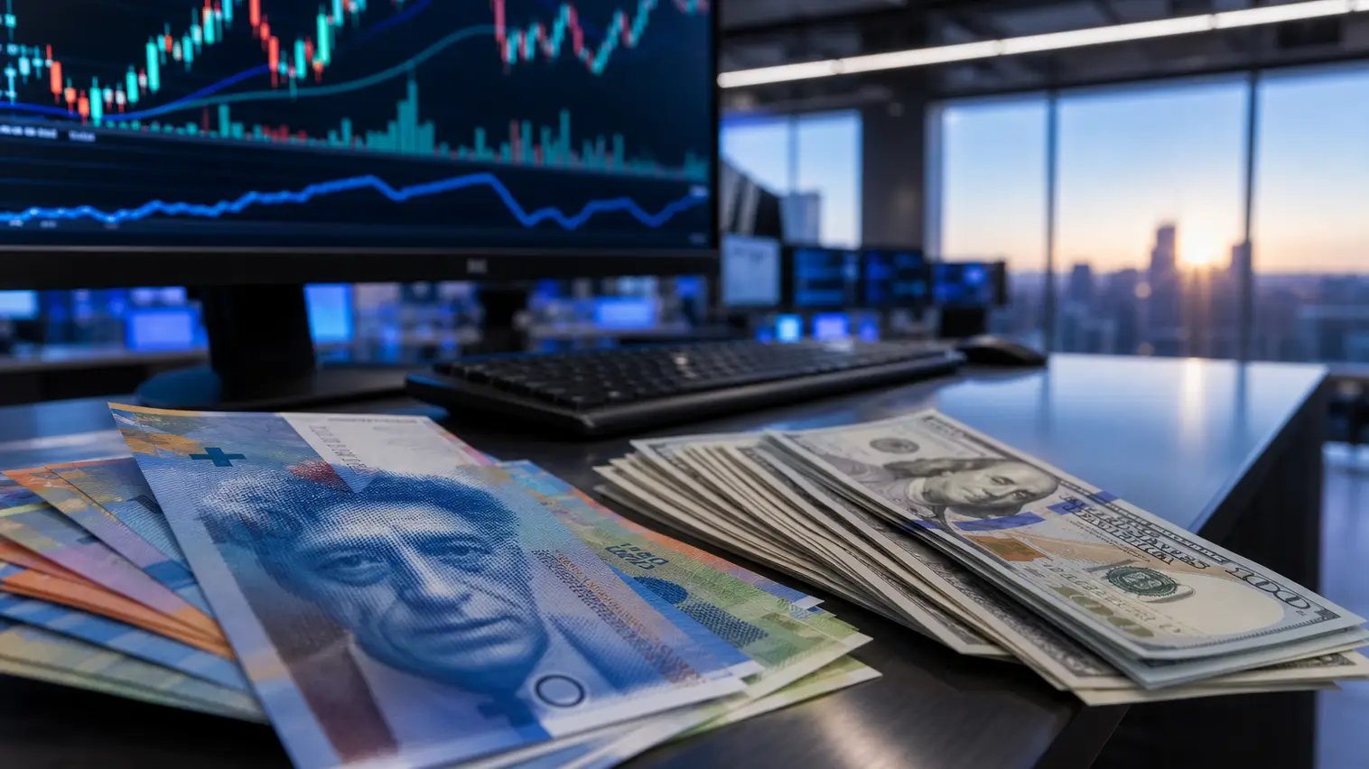 Swiss Franc Softens in Forex Market as Federal Reserve Dissent Lifts US Dollar
