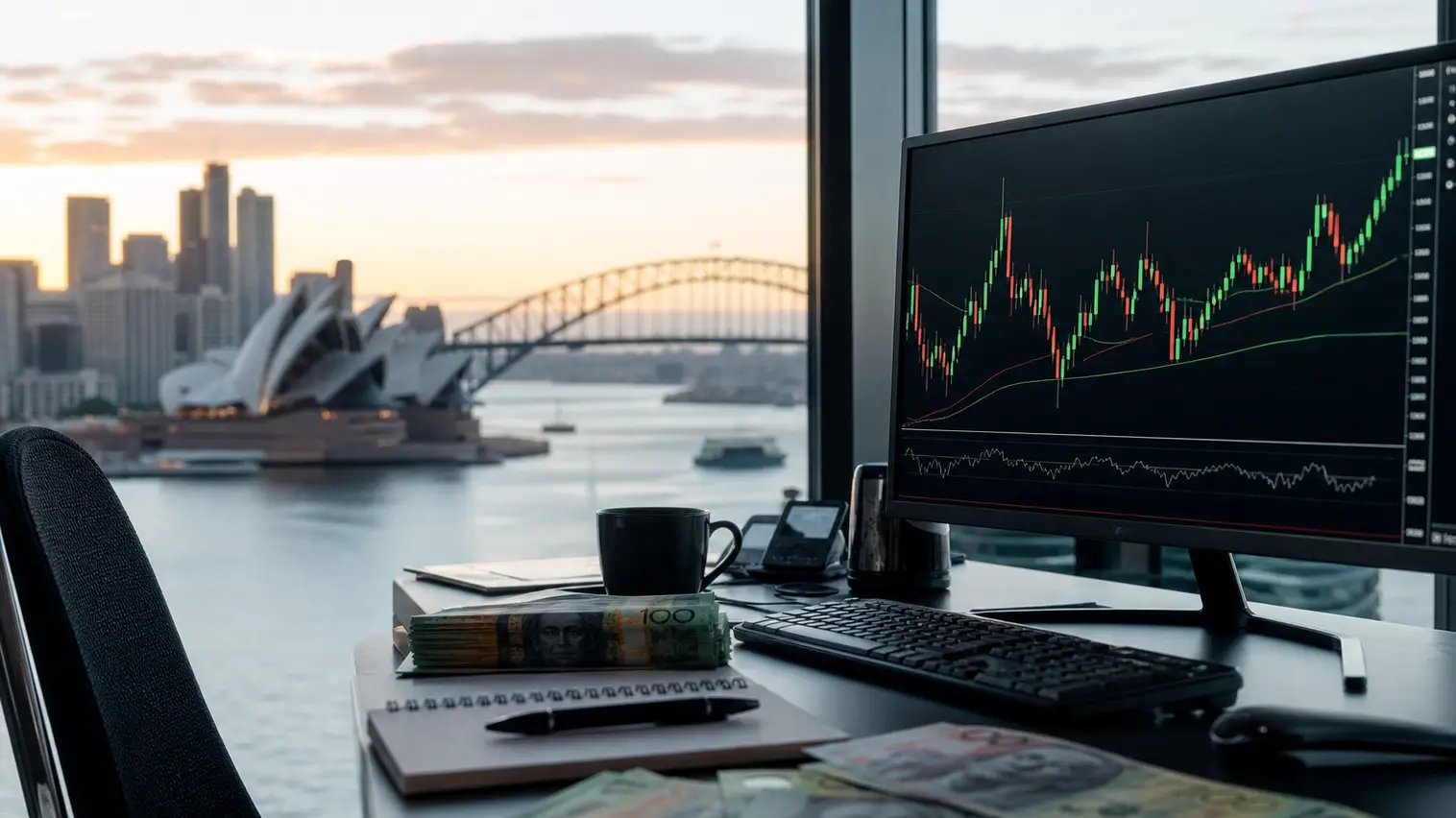 Australian Dollar Firms as Reserve Bank of Australia Outlook Tests US Dollar