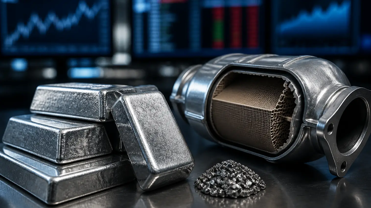 Platinum Rally Puts Metals Market on Deficit Watch as Palladium Lags