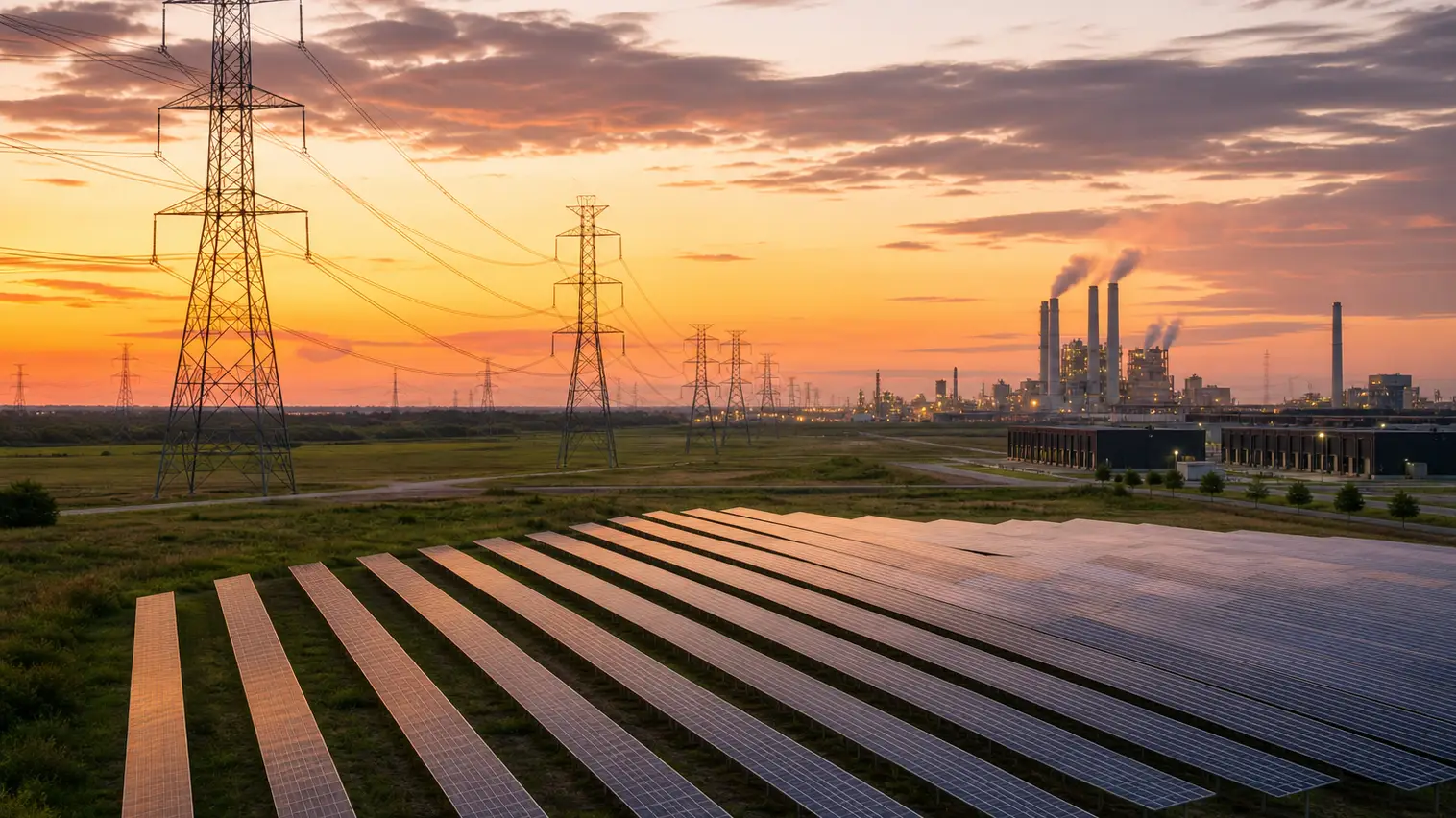 Texas Power Demand Reset Cools Energy Market as Natural Gas and Solar Lead Supply Growth