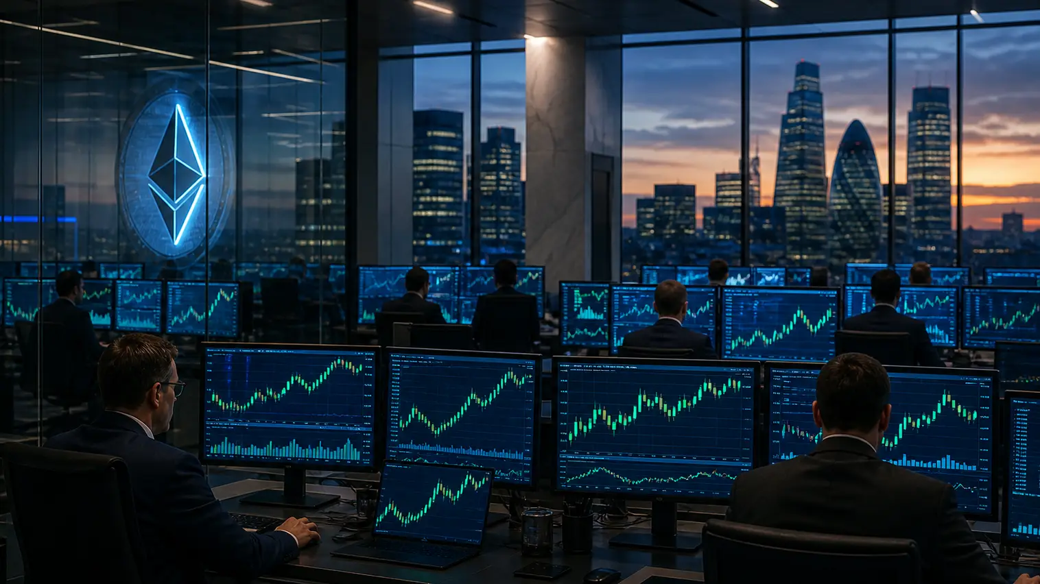 Ethereum ETFs Put Crypto Market on Institutional Demand Watch After Inflow Surge