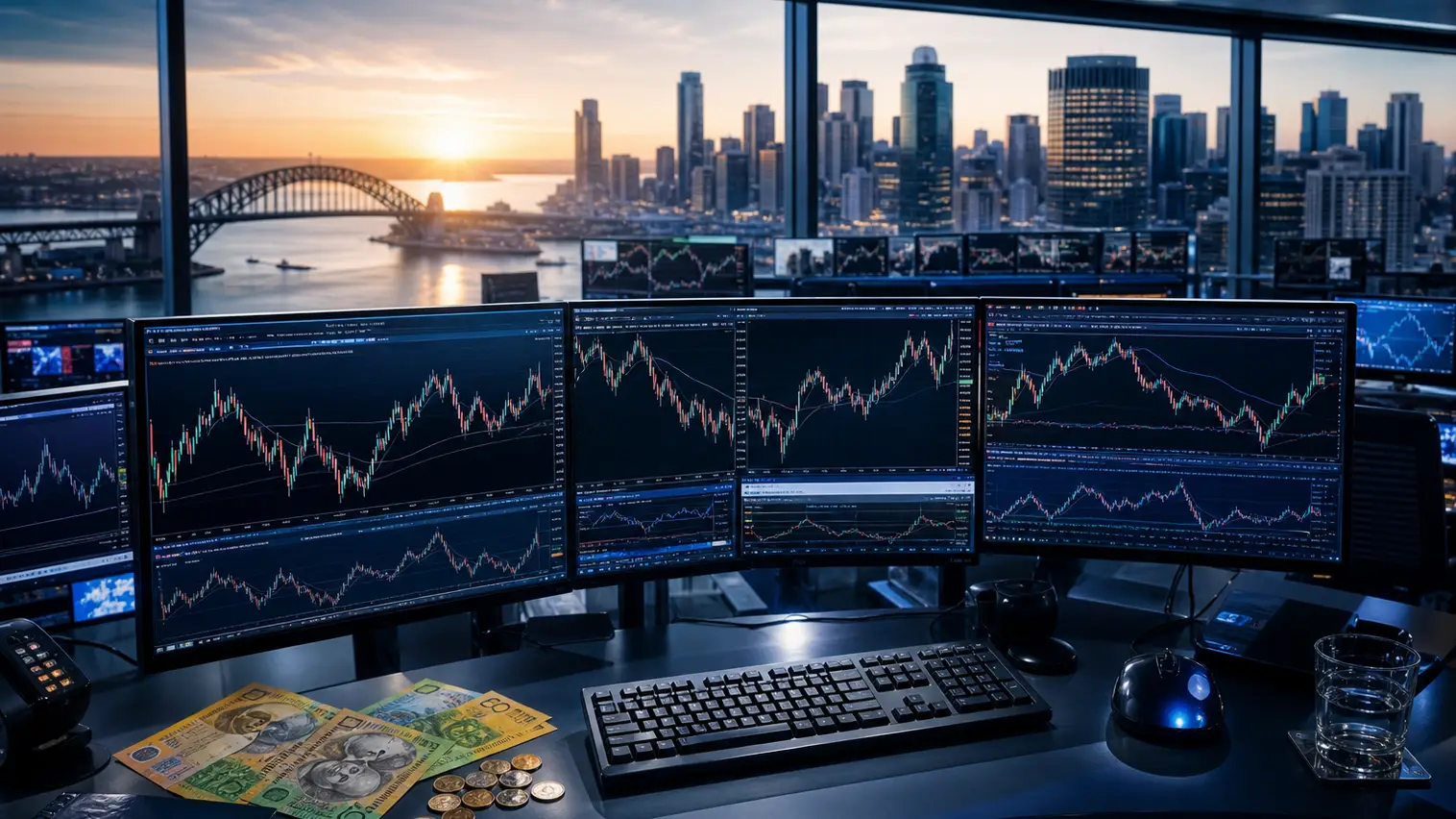 Australian Dollar Hits Four-Month High as China Data Defies Federal Reserve Risk in Forex Market