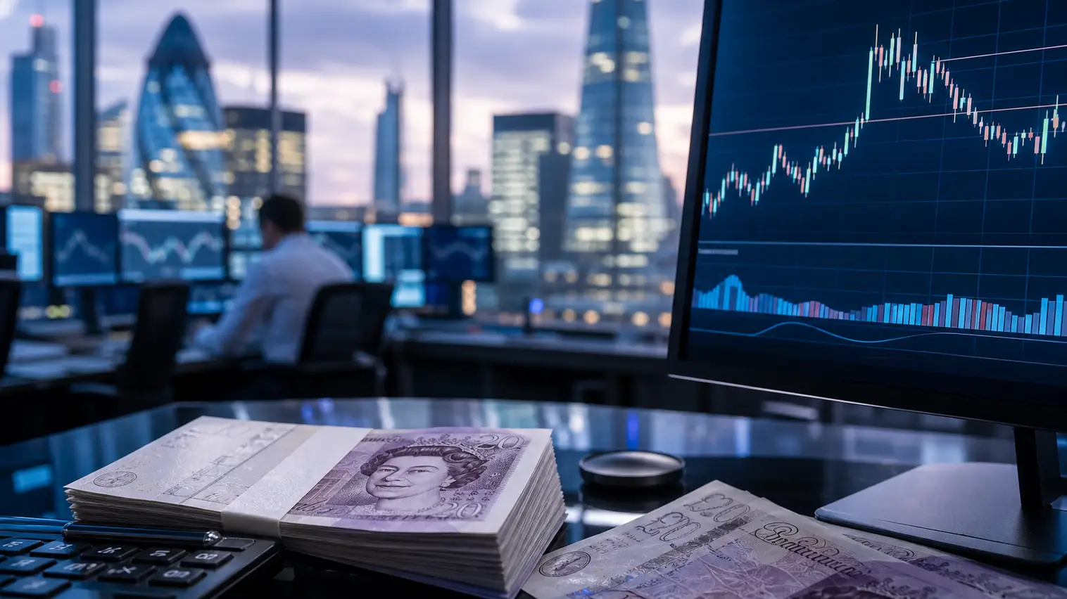 British Pound Holds Steady as UK GDP Beat Meets Federal Reserve Risk in Forex Market