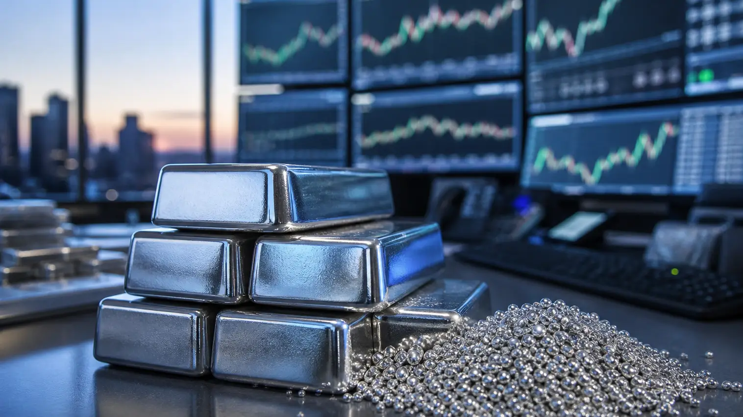 Silver Rebound Puts Metals Market on Federal Reserve Real-Yield Watch