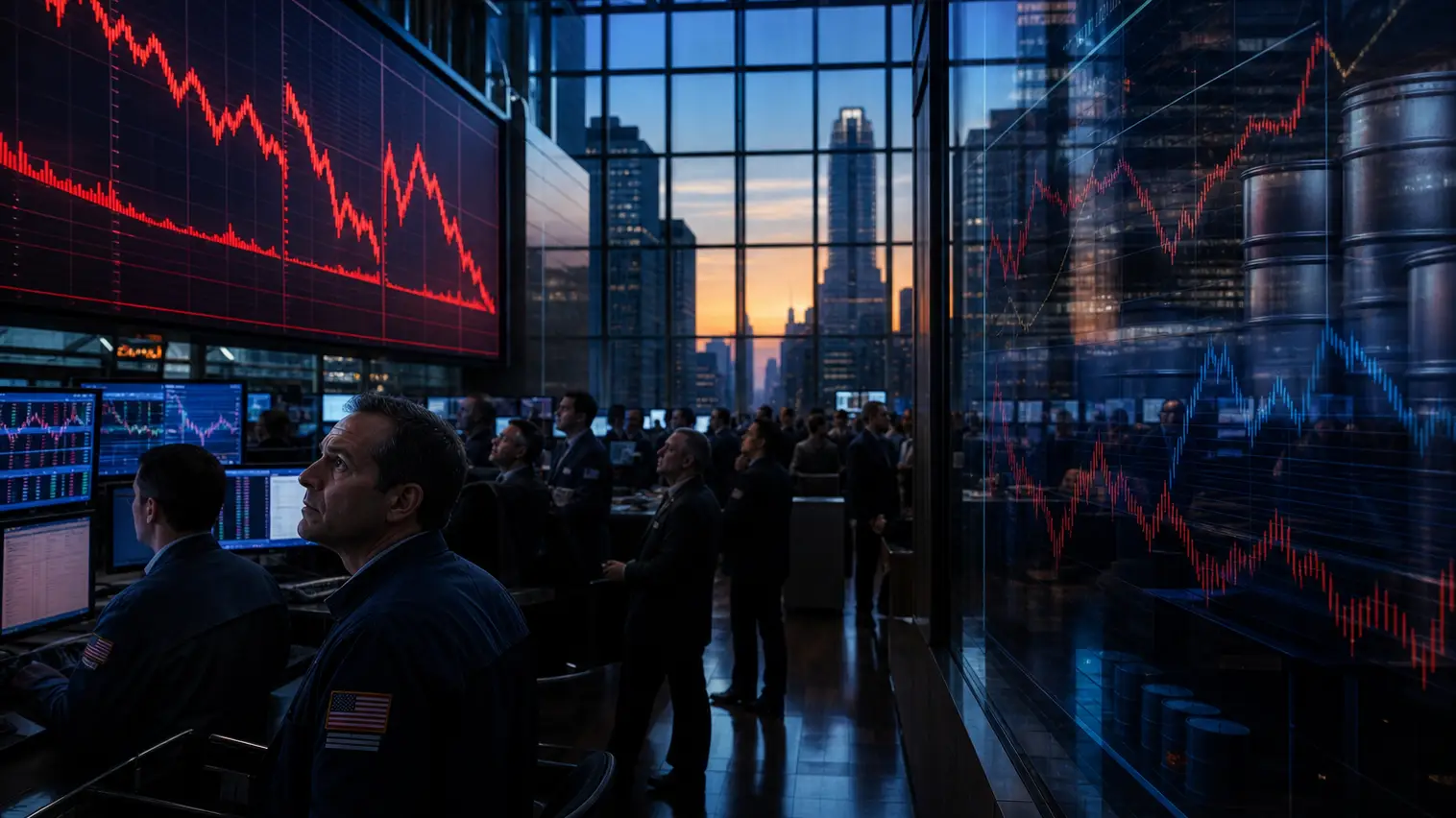 Dow Jones Futures Slide as Oil Shock and Federal Reserve Risk Hit Stock Market
