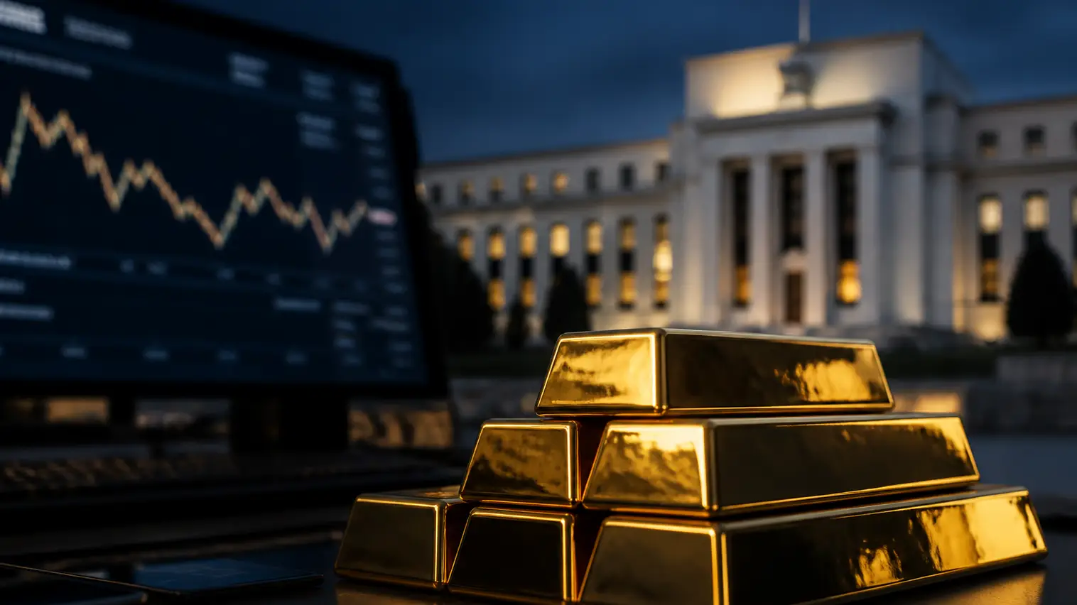 Gold Futures Slip as Sticky Inflation and Fed Rate Bets Cap Metals Market Rebound